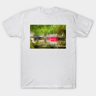 Longboats on the Grand Canal, Dublin, Ireland T-Shirt